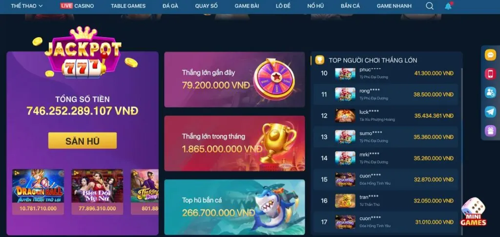 Hoàn trả hàng ngày tại vin777vin code